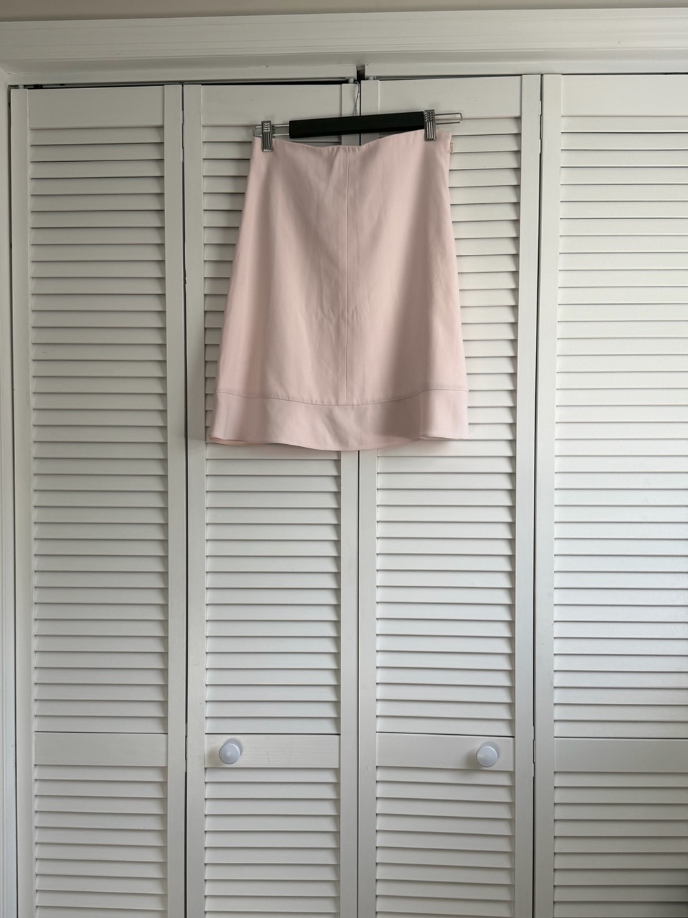 CHLOE A-line Skirt in Pink Mist